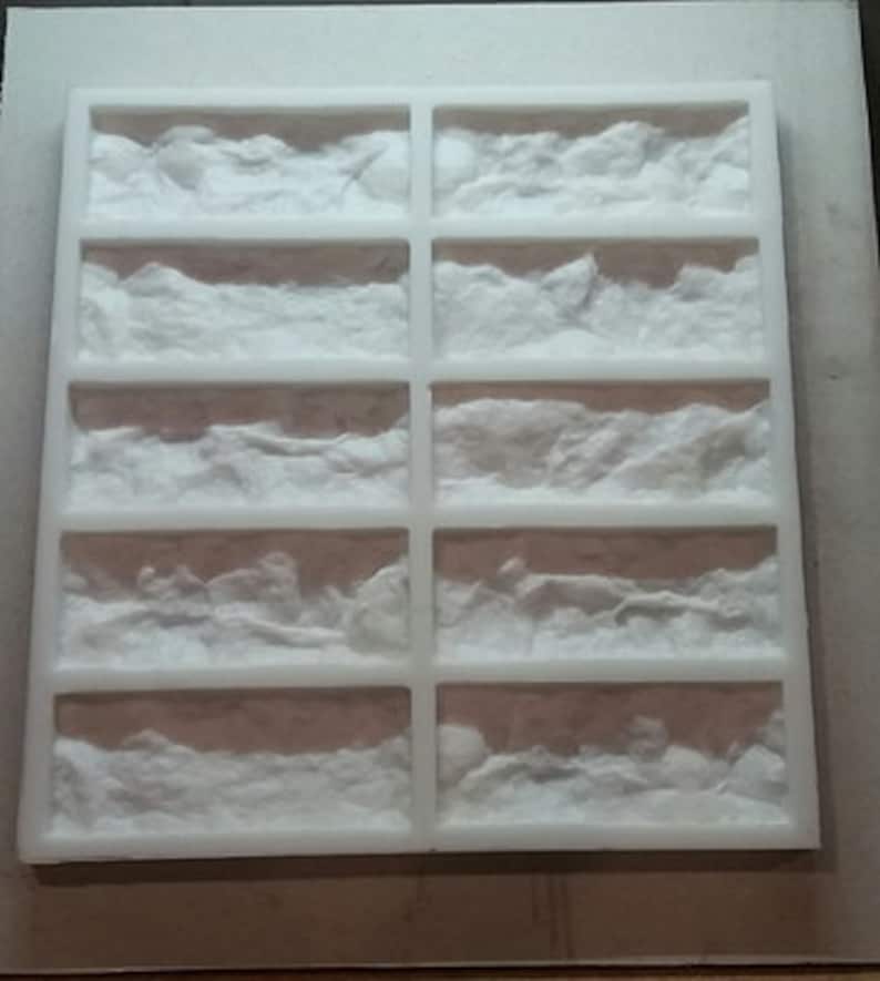 Rubber Mold Silicone Mold Concrete 3D Mold Cement Form Etsy