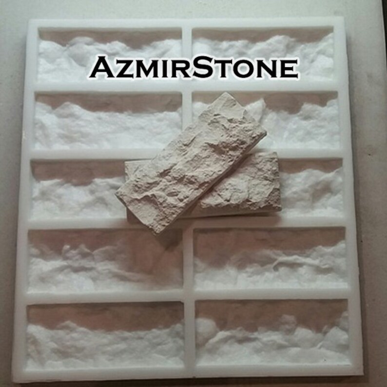 Rubber Mold Silicone Mold Concrete 3D Mold Cement Form Etsy