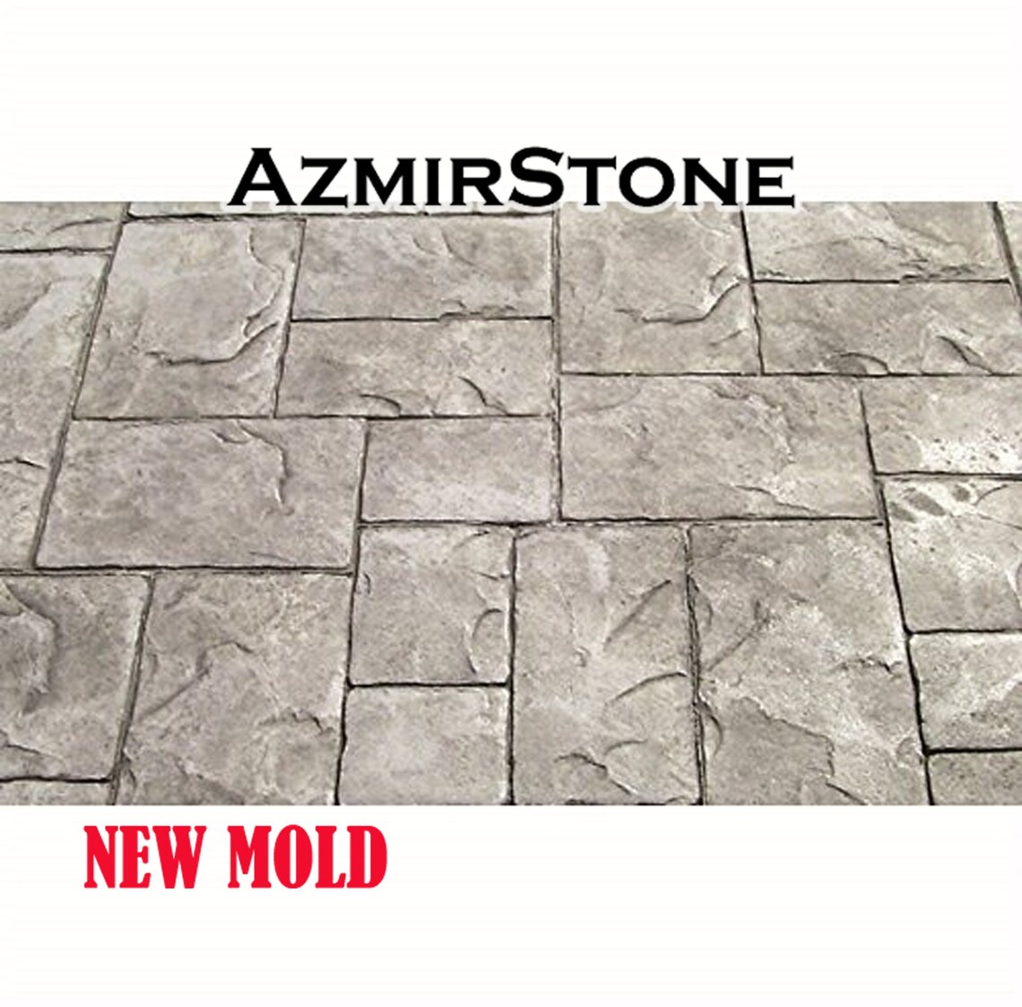 Vertical Stamp Rubber Stamp Stamped Concrete Cement Etsy Canada