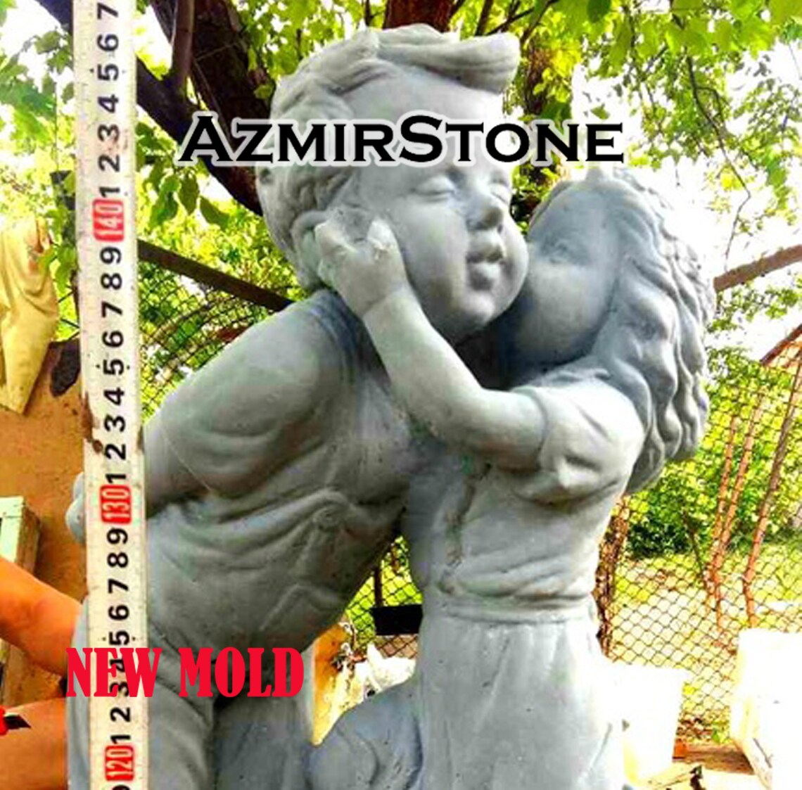 Statue of Love Lawn Garden Decor Lawn Garden Decor Concrete Etsy