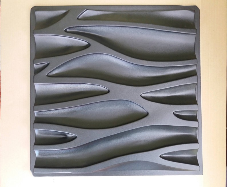 3d panel Plastic mold gypsum castings Concrete mold DIY Etsy
