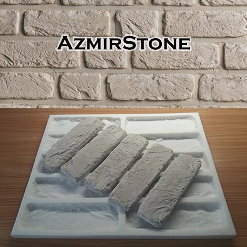 Concrete Silicone Mold Mold for Gypsum Tile Mold for Brick Etsy