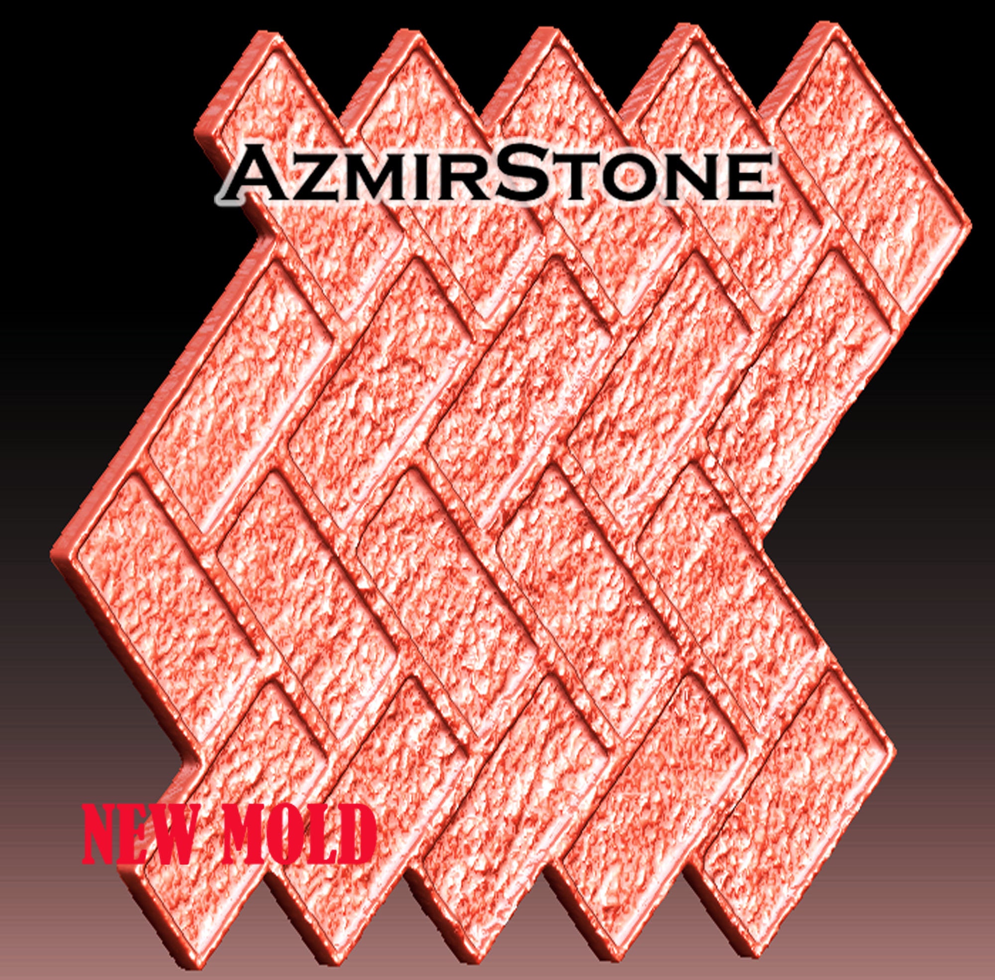 Concrete Cement Rubber Stamp Floppy Mat Stampedtexture Etsy