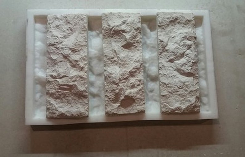 Rubber Mold Silicone Mold Concrete 3D Mold Cement Form Etsy