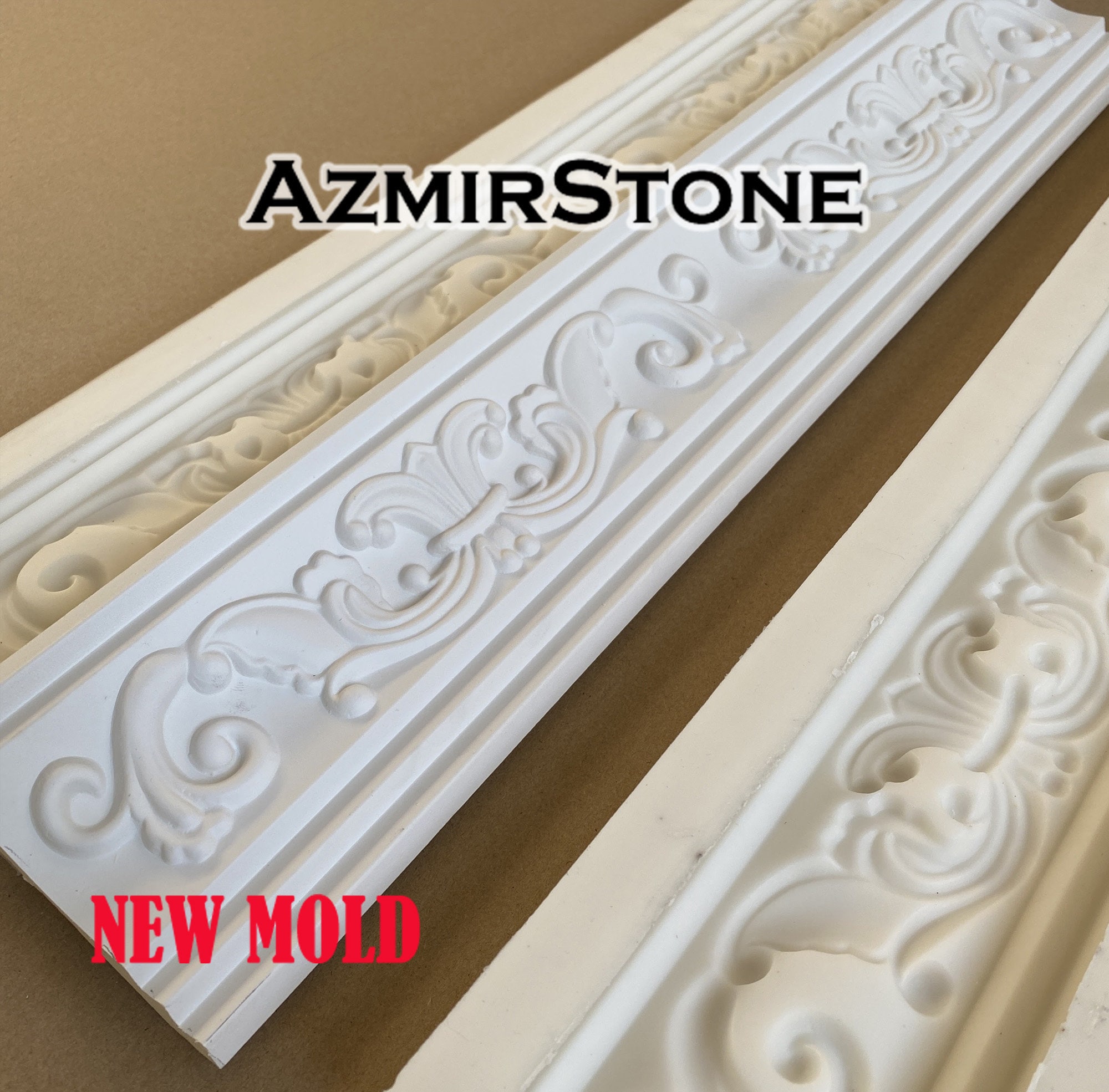 Silicone rubber for gypsum Cornice mould plaster decorations mould