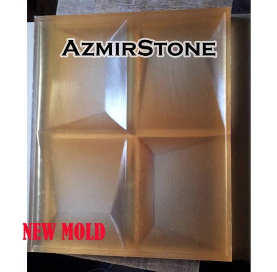 3D form DIY Panel Concrete mold 3D Wall Panel Polyurethane mold Gypsum mold Cement mold Cement form Wall Decor Geometric form #553