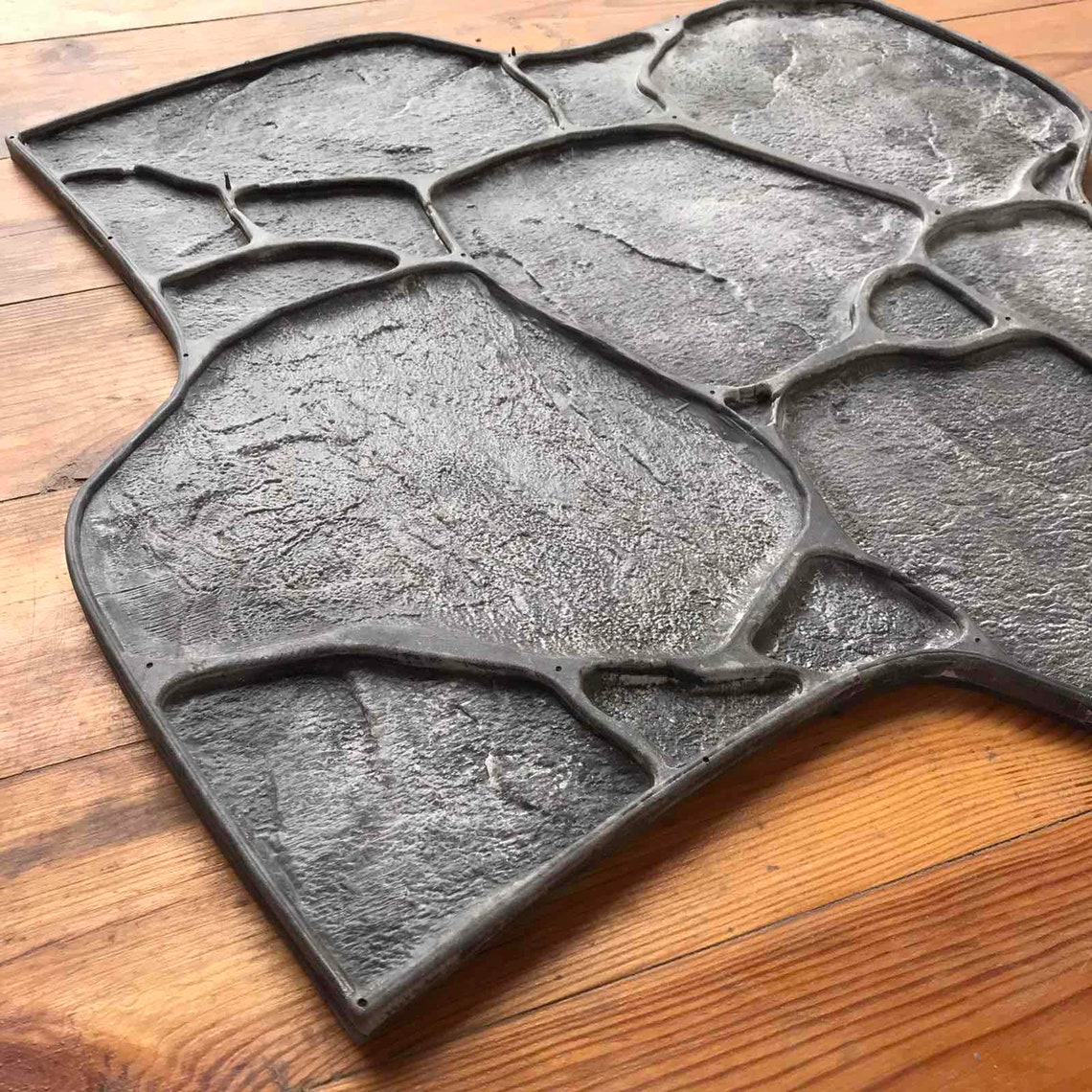 Polyurethane stamp Pebbles Concrete Stamp Floppy Mat Rubber Etsy