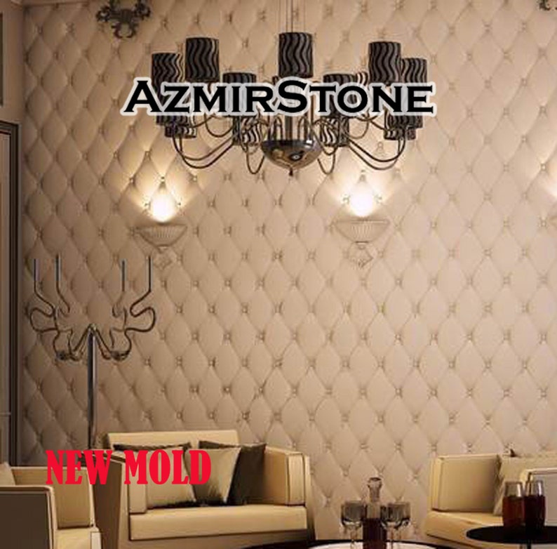 3D form DIY Panel Concrete mold 3D Wall Panel Polyurethane mold Gypsum mold Cement mold Cement form Wall Decor Geometric form #553
