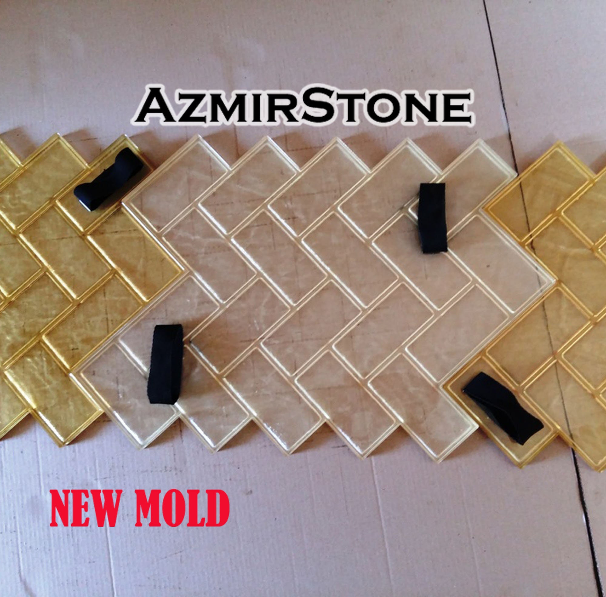 Concrete Cement Rubber Stamp Floppy Mat Stampedtexture Etsy