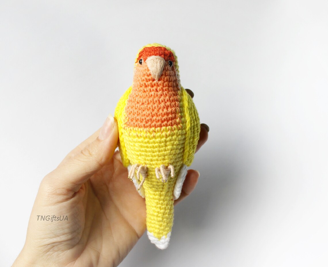 lovebird plush