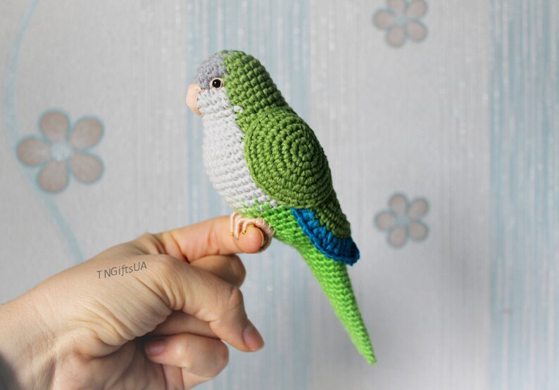 quaker parrot plush