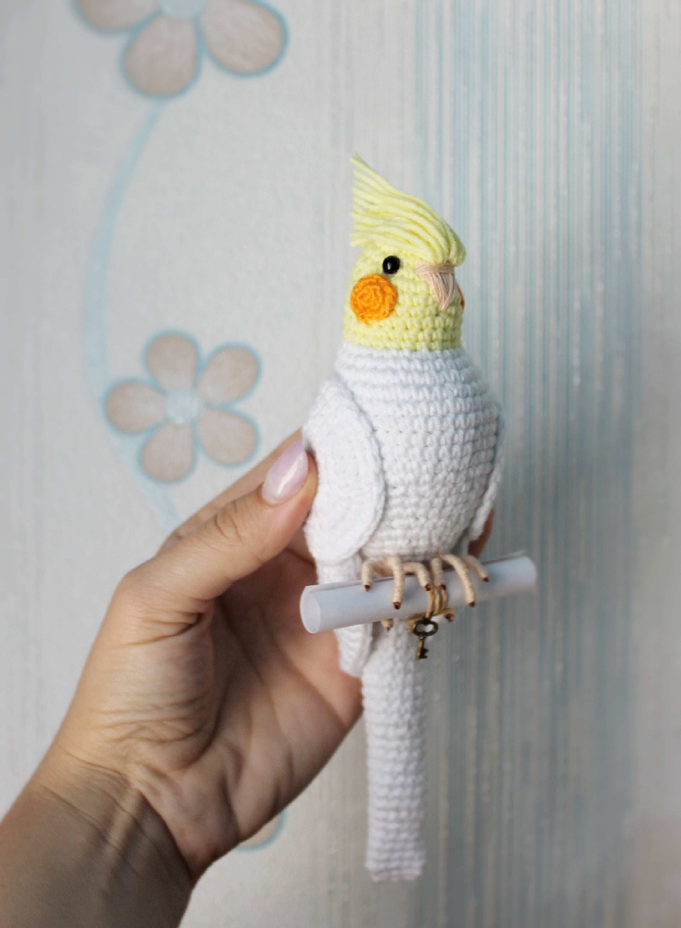 Crochet parrot DIY pattern Easy Tutorial PDF Amigurumi Etsy