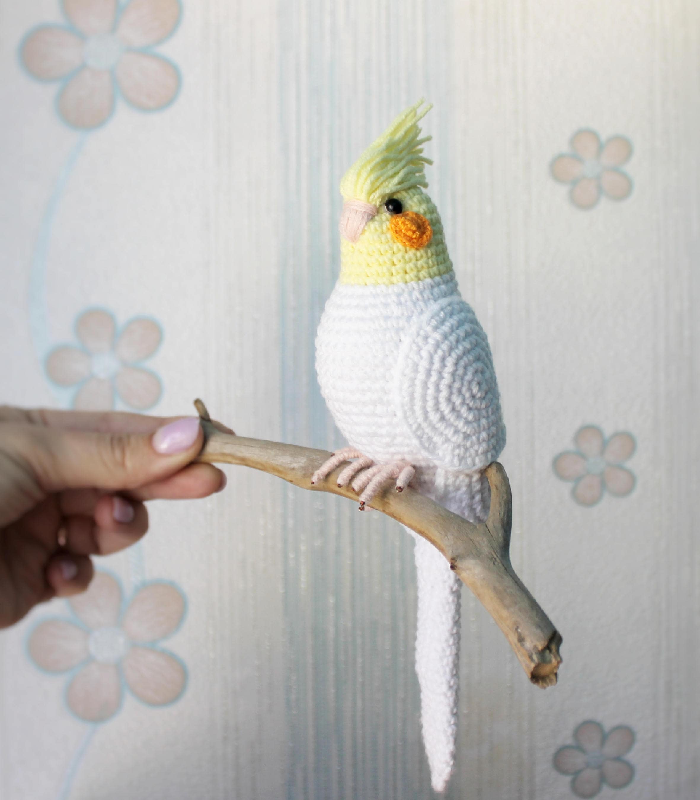 Crochet parrot DIY pattern Easy Tutorial PDF Amigurumi Etsy