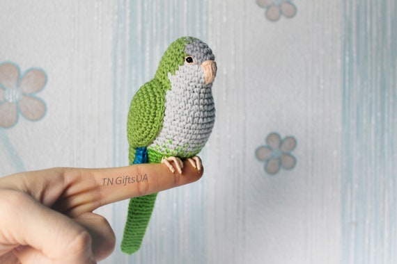quaker parrot stuffed animal