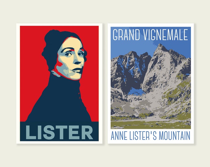Limited Edition 'Lister' & 'Vignemale' Postcard Set - Ideal for Gentleman Jack Fans