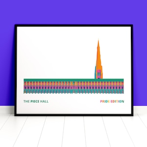 Pride Edition The Piece Hall Giclée Fine Art Print - Large