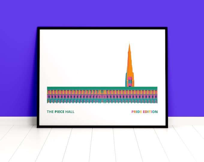 Pride Edition The Piece Hall Giclée Fine Art Print - Large