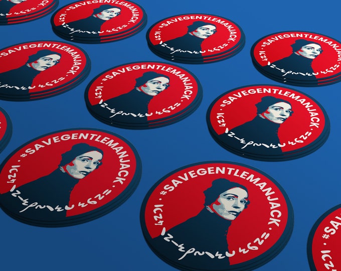 Save Gentleman Jack Sticker