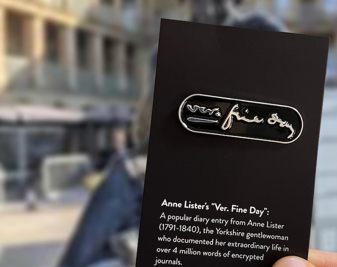 Ver Fine Day Enamel Pin Badge * Preorder *