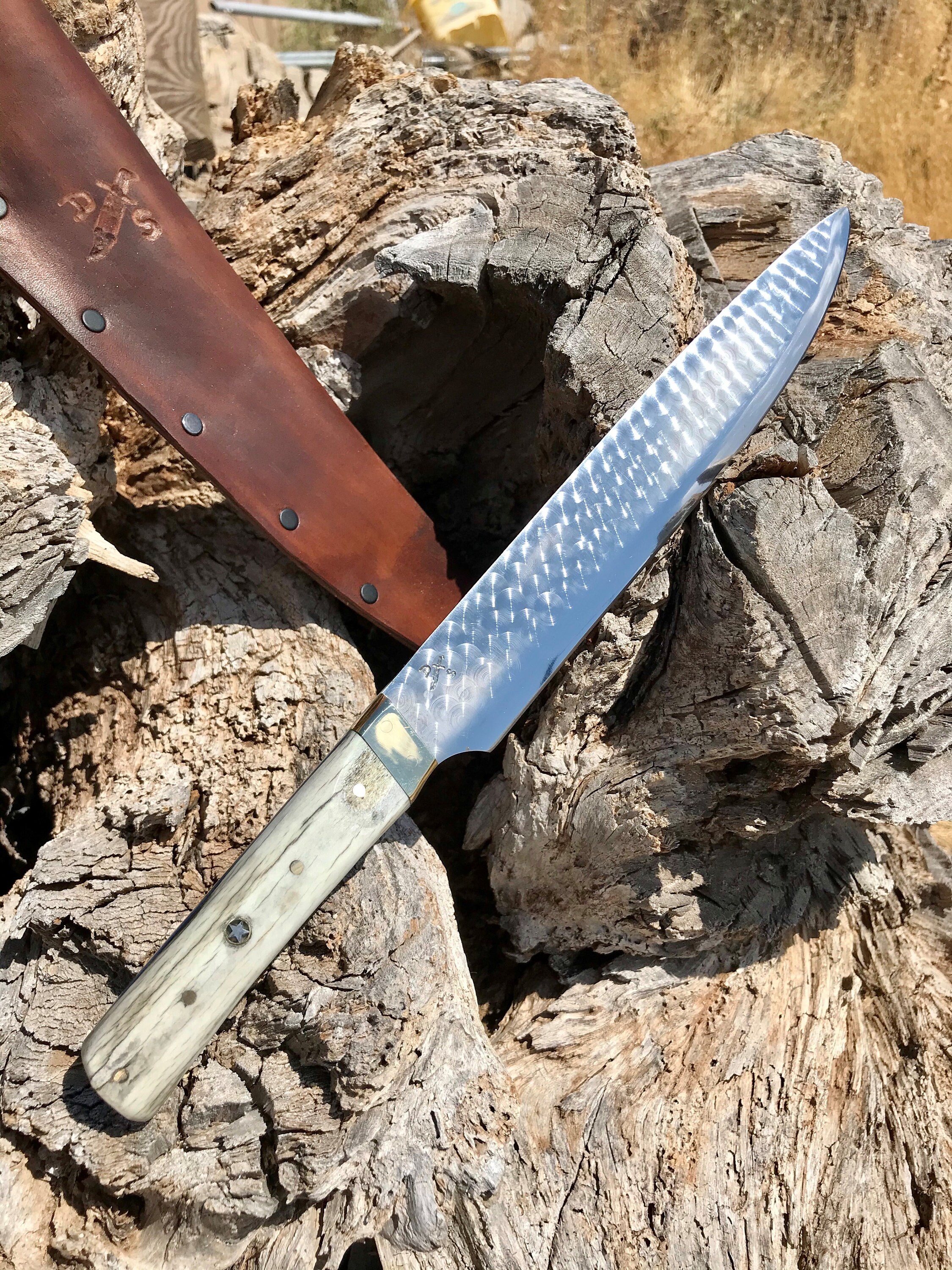8 Inch Jeweled Finish Chef's Knife Etsy