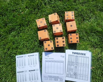 Farkle Bunco Yahtzee 3 en 1 Regalo navideño