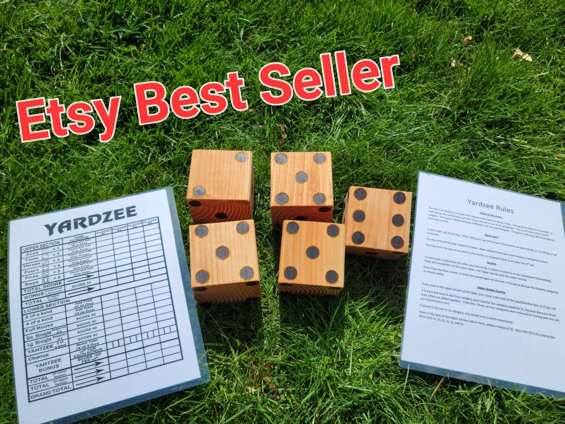 Yardzee Rules - Etsy