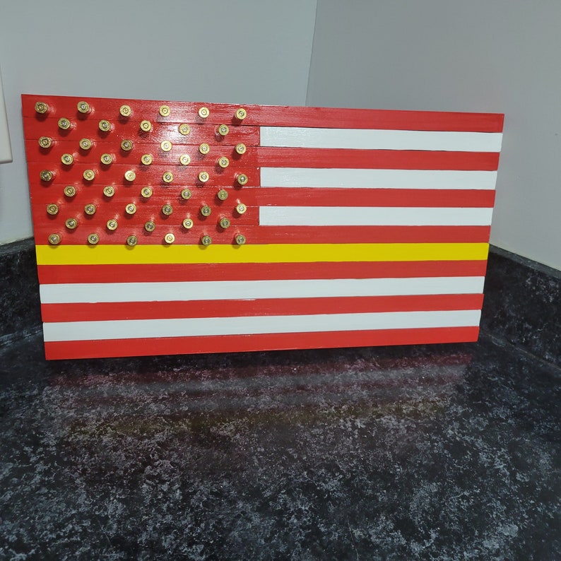 Kansas City Chiefs Flag 9MM Stars Wood image 2