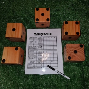 Conjunto de juego Yardzee imagen 1