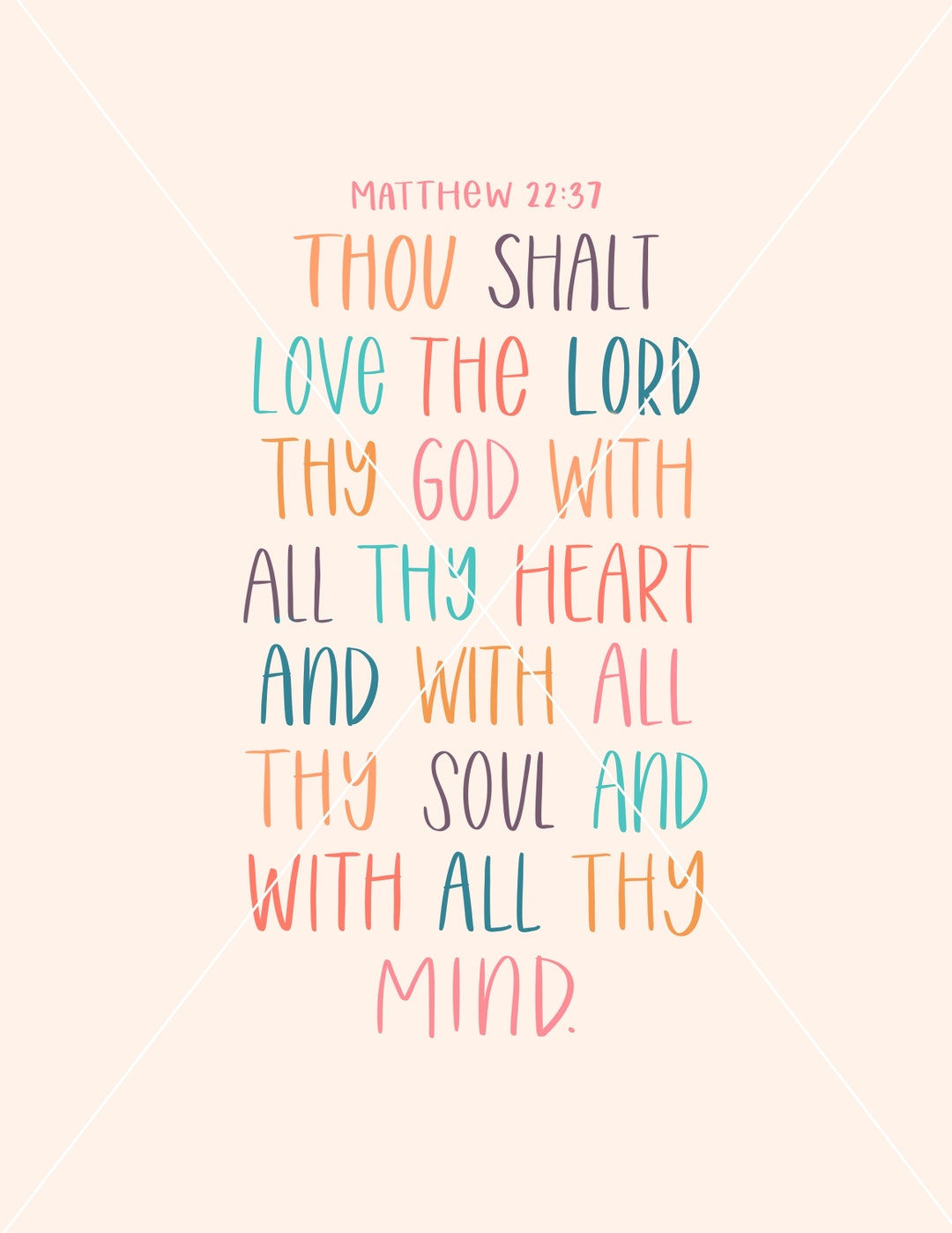 Thou Shalt Love The Lord Thy God With All Thy Heart KJV Matt 22 37 thou-shalt-love-the-lord-thy-god-with-all-thy-heart-kjv-matt-22-37