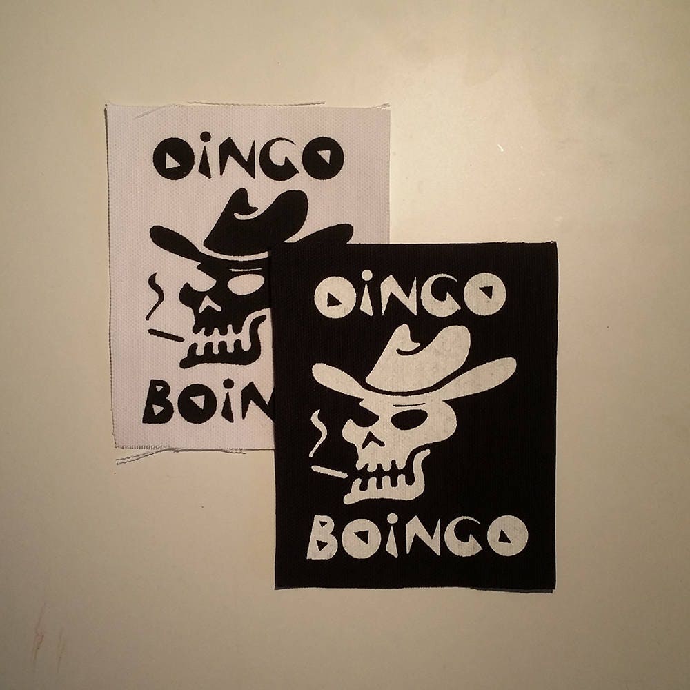 Oingo boingo patch new wave post punk Danny Elfman