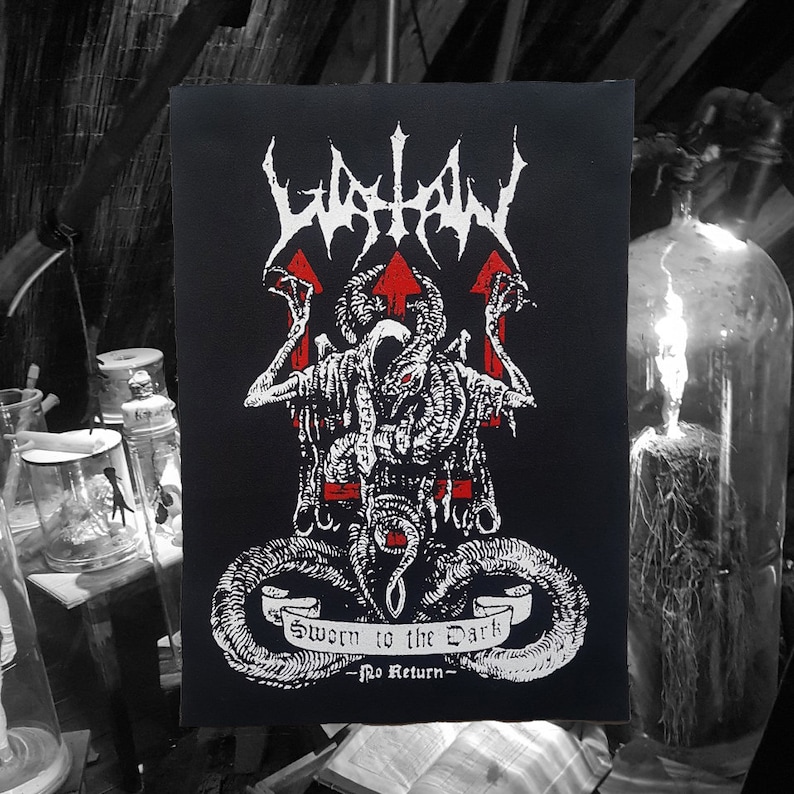 Watain backpatch Sworn to the dark black metal back patch Etsy