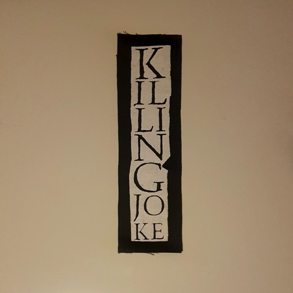 Killing joke tall patch post punk goth rock