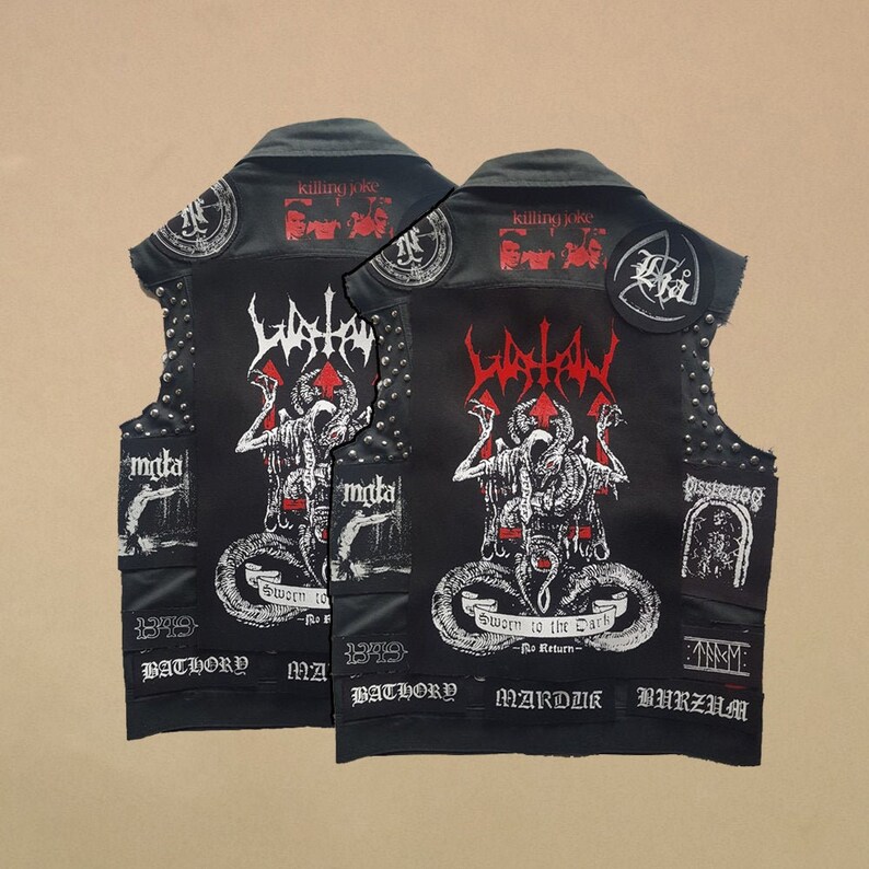 Watain backpatch Sworn to the dark black metal back patch Etsy