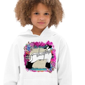 Livestock Show Lamb Kids Fleece Hoodie | Show Sheep Pullover Sweatshirt | Youth Hoodie S-XL