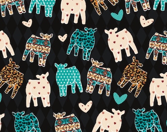 Show Cow Leggings | Livestock Heifer Print, Kids & Toddler