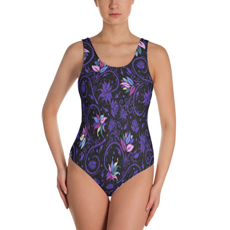 low scoop back one piece swimsuits