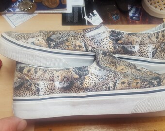 cheetah fur vans