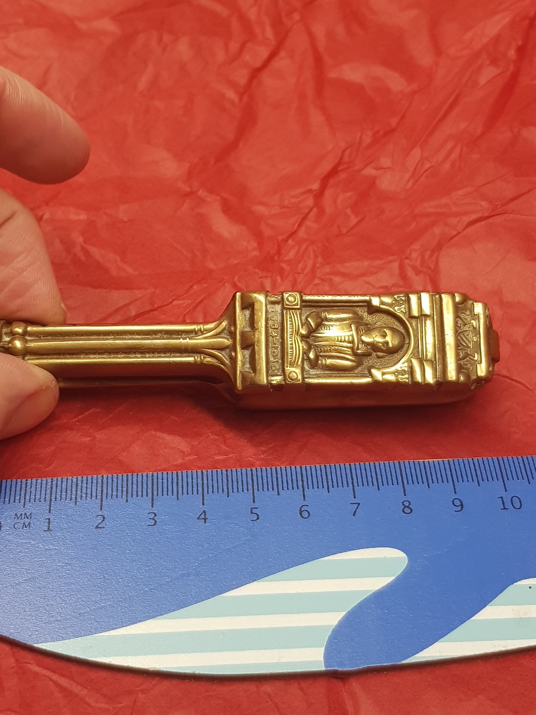 アンティーク ウィリアム シェイクスピア くるみ割り人形 真鍮製 お