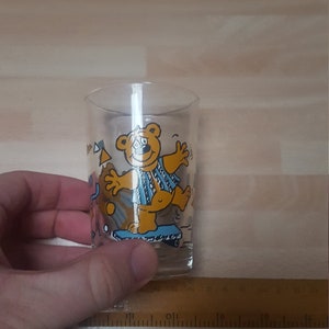 vintage 70s kitsch turkish european boho bear glass childhood beer retro boho piece