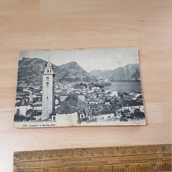 antique luzern lucerene swiss postcard edelweiss kitsch boho piece holiday urlaub 30s