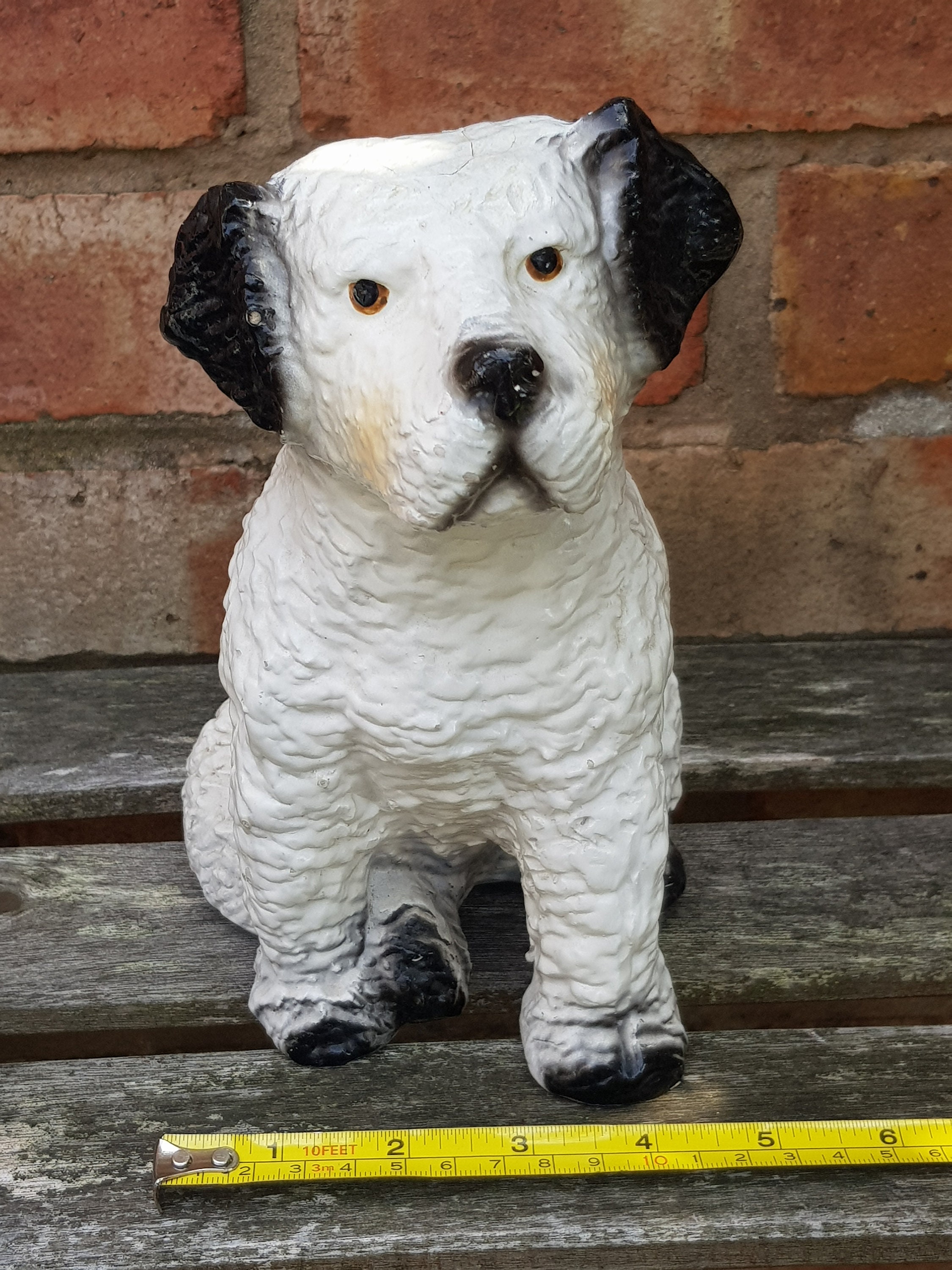 Vintage 1930s 40s Porcelain China Dog? His Masters Voice