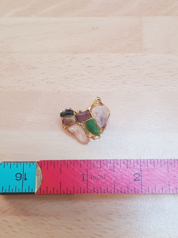 Vintage unusual map of Gem