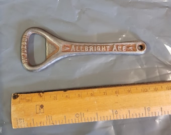 vintage cast iron mitchells and butlers bottle opener 1940s 50s piece barware summer garden party piece