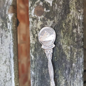 vintage mid century silver plated ss canberra ship australia interest souvenir 1950s piece