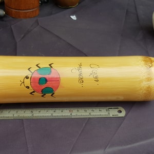 vintage wooden ladybird bulgarian folk art money box coin piece donation box? 1950s mid century item unusual curios