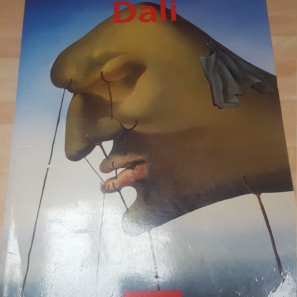 vintage retro taschen dali surrealist book guide museum piece art student art lover