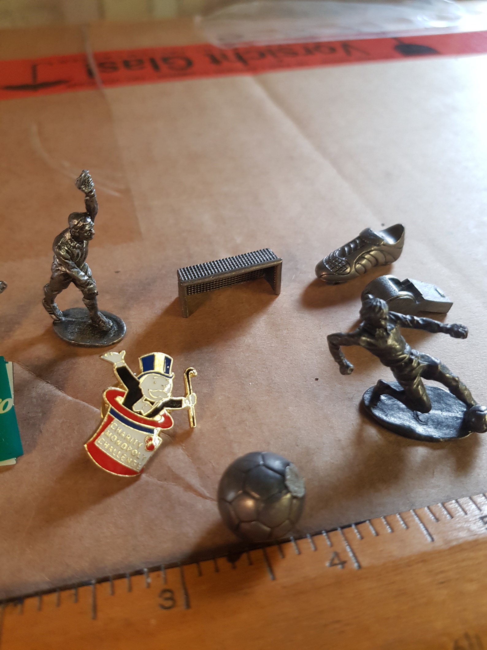 Vintage retro monopoly rare pieces including badge brooch Etsy