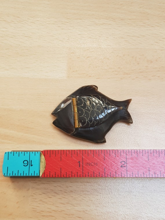 Antique Horn Victorian Fish Shaped Folk Art Box Snuff Box Piece Jewellery  Curios Item Unusual 19th Century - Etsy Denmark