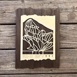 Pico Ski Map Art Gift pour les skieurs et les snowboarders - Vermont Ski Art-Ski Décor - Art mural de ski pour votre pico Ski House