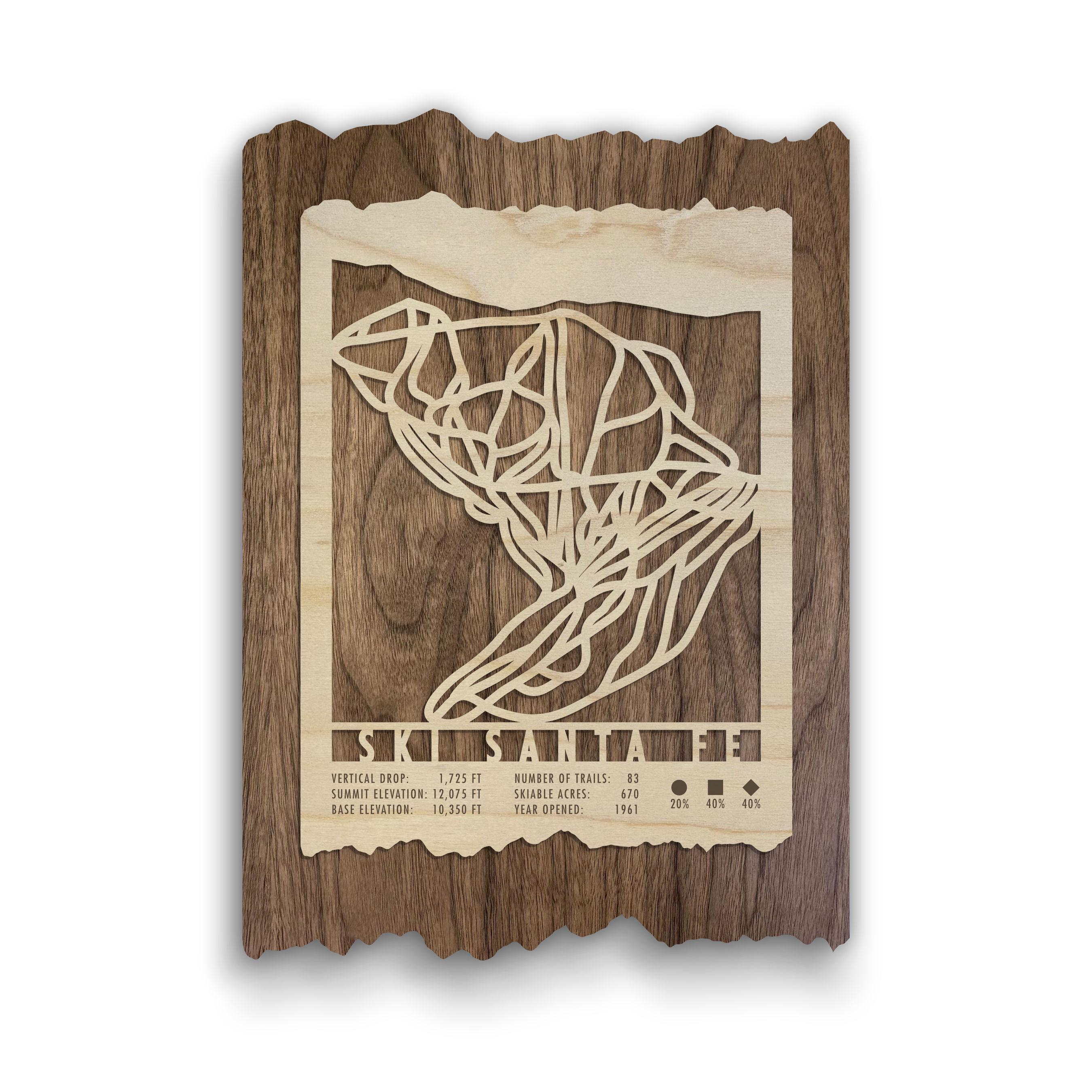 Pajarito Mountain Bike Spider Mountain Trail Map Santa Fe Ski